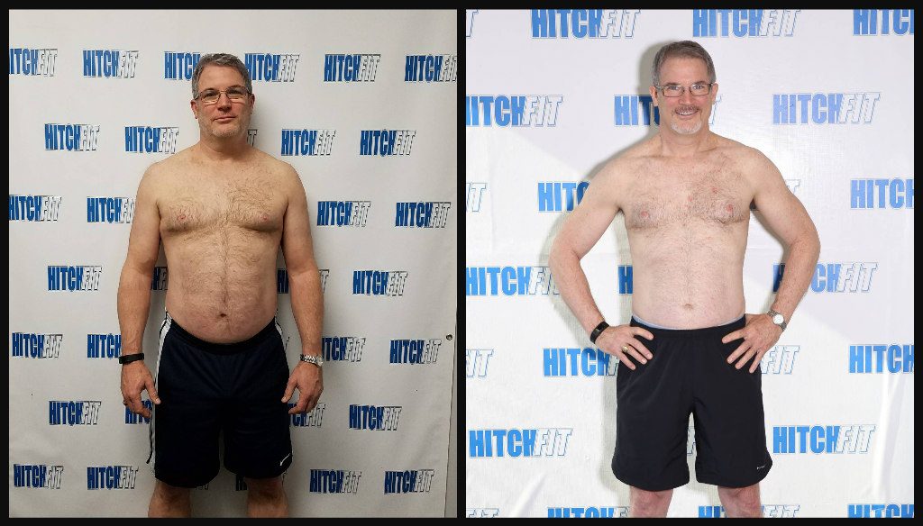 Fit Men over 50 Before After Weight Loss