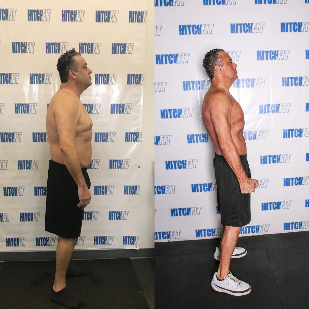 49 year old male loses 50 pounds