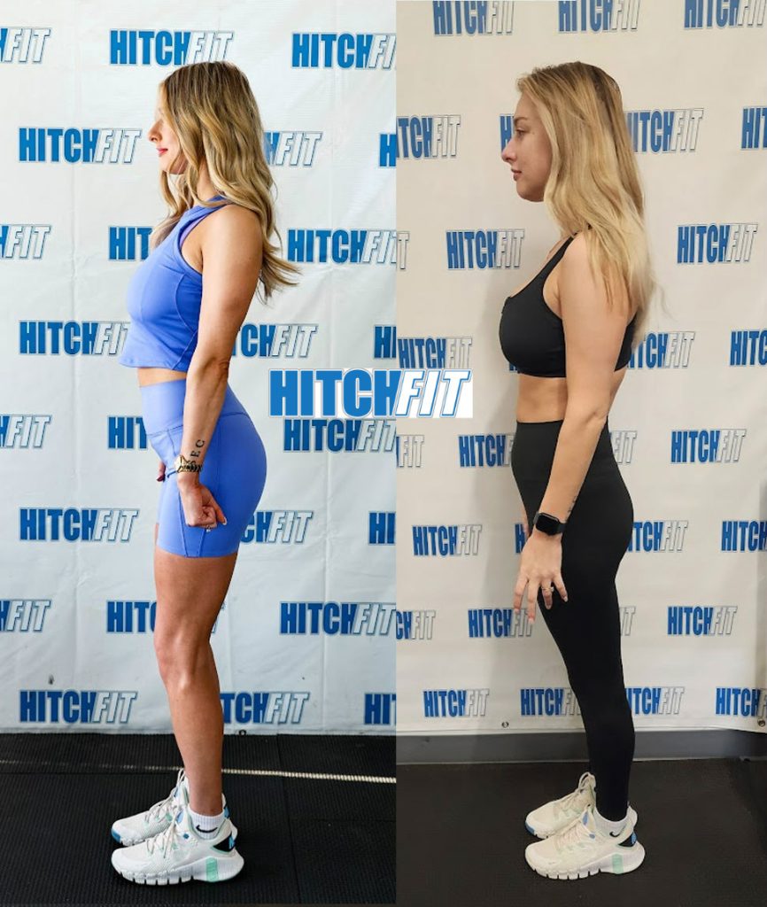 before and after client results 12 pound loss